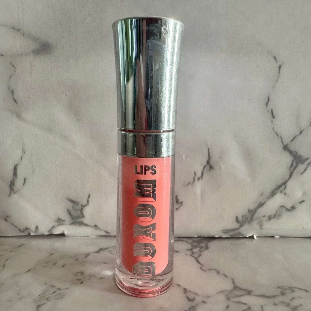 Buxom Full-On Lip Polish POPPY Bare Escentuals Shimmer Plumping Gloss Mini .07oz